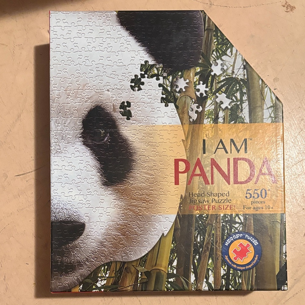 Adidas Panda Puzzle - Black, White, Brown